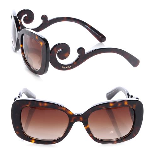 PRADA Tortoise Shell Sunglasses SPR270 .